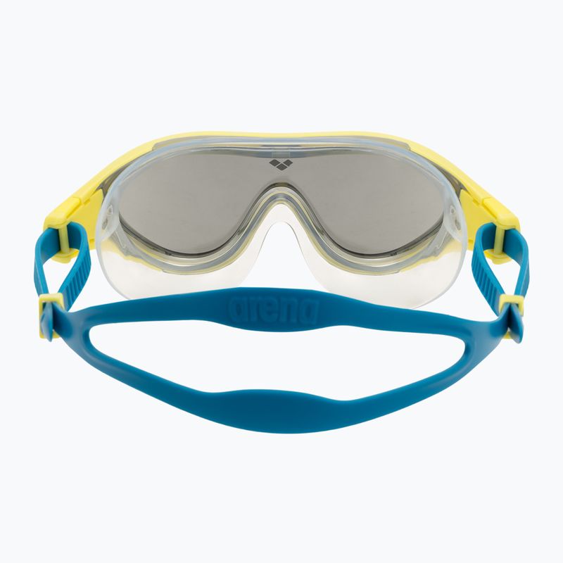 Ochelari de înot pentru copii arena The One Mirror Jr silver/soft green/blue cosmo 4