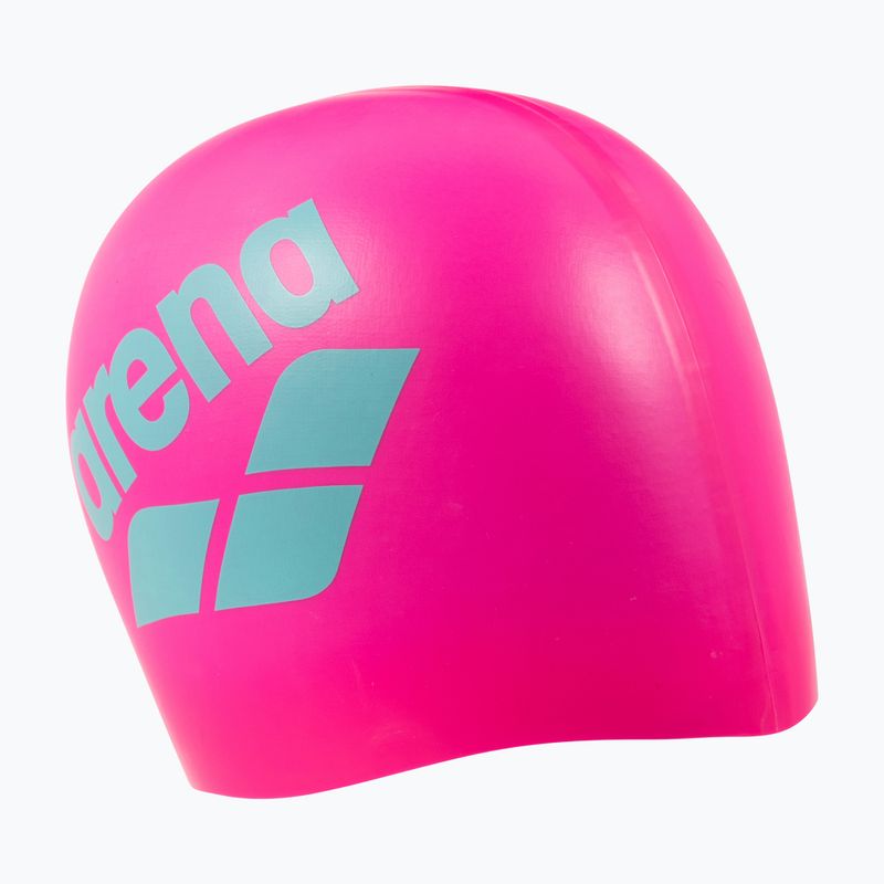 Cască de înot arena Big Logo shocking pink/water 2