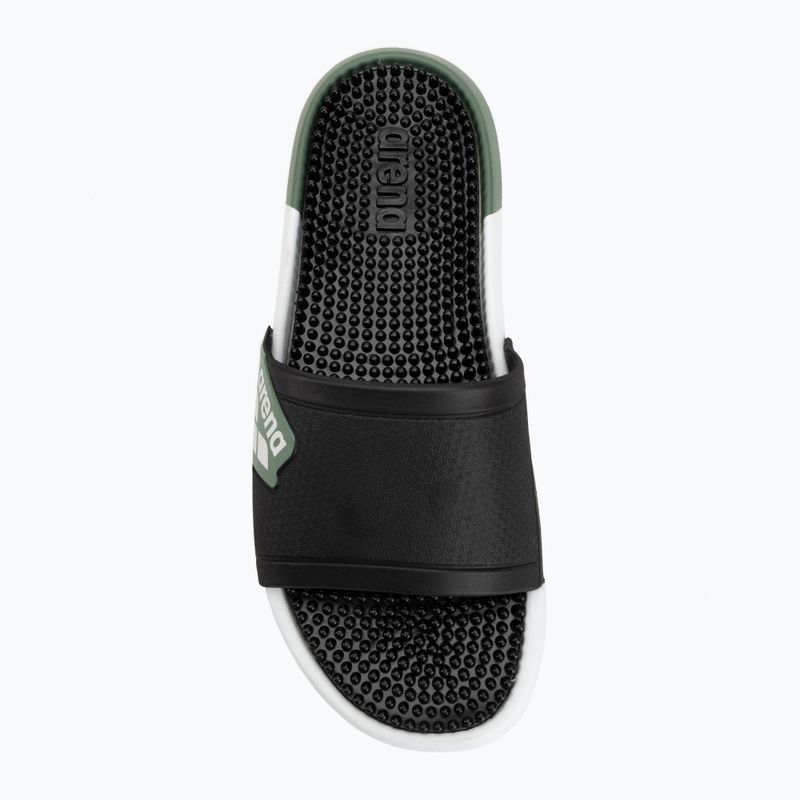 Papuci arena Marco Active black/white/sage 5