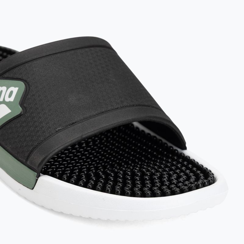 Papuci arena Marco Active black/white/sage 7