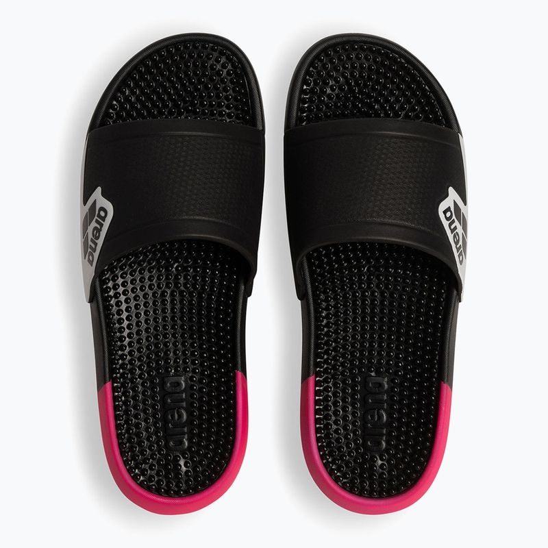 Papuci arena Marco Active black/pink/white 3