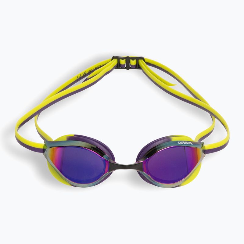 Ochelari de înot arena Python Mirror violet/plum/artic lime 2