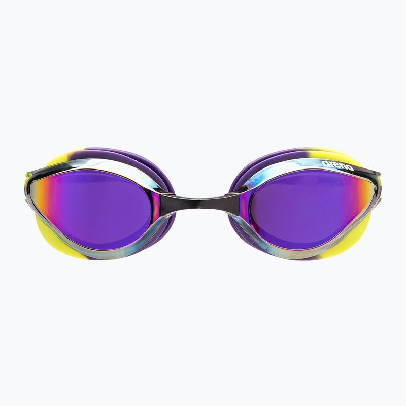 Ochelari de înot arena Python Mirror violet/plum/artic lime 4