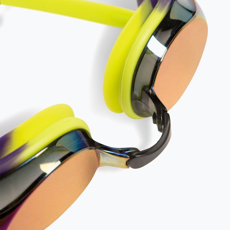 Ochelari de înot arena Tracks Mirror violet/plum/artic lime 5
