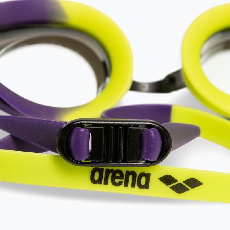 Ochelari de înot arena Tracks Mirror violet/plum/artic lime 6