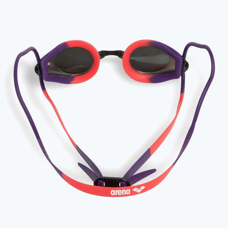 Ochelari de înot arena Tracks Mirror copper/plum/bright coral 3
