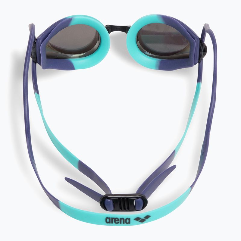Ochelari de înot arena Tracks Mirror turquoise/future dusk/water 3