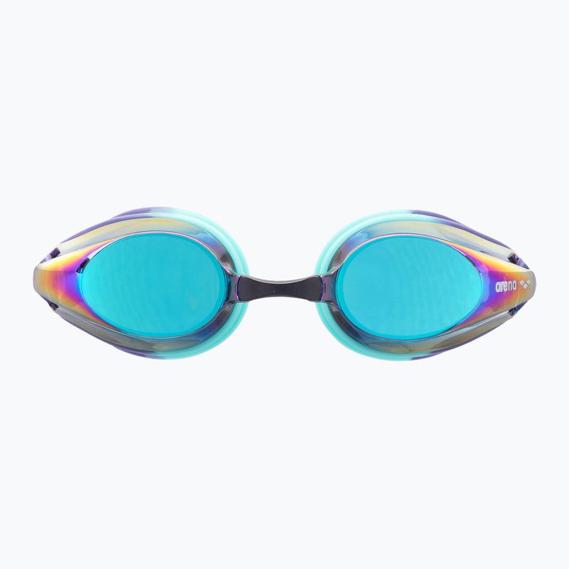 Ochelari de înot arena Tracks Mirror turquoise/future dusk/water 4