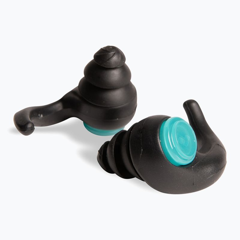 Dopuri de urechi pentru copii Arena Earplug Junior black/water 2
