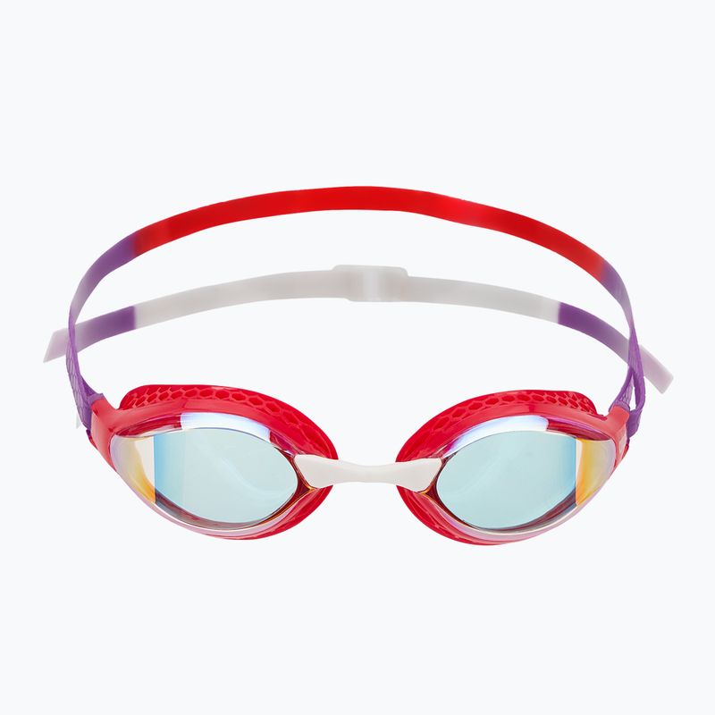 Ochelari de înot arena Air-Speed Mirror yellow copper/bright coral/plum 2