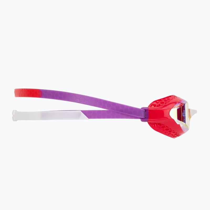 Ochelari de înot arena Air-Speed Mirror yellow copper/bright coral/plum 3