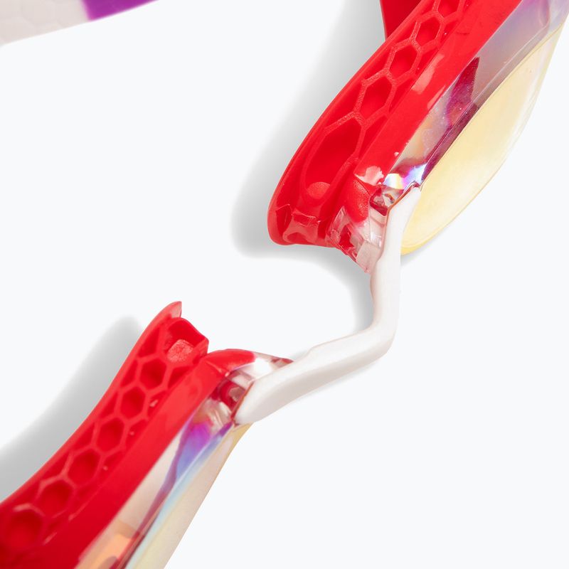 Ochelari de înot arena Air-Speed Mirror yellow copper/bright coral/plum 7