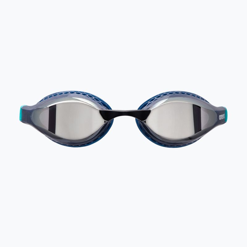 Ochelari de înot arena Air-Speed Mirror silver/navy/water 4