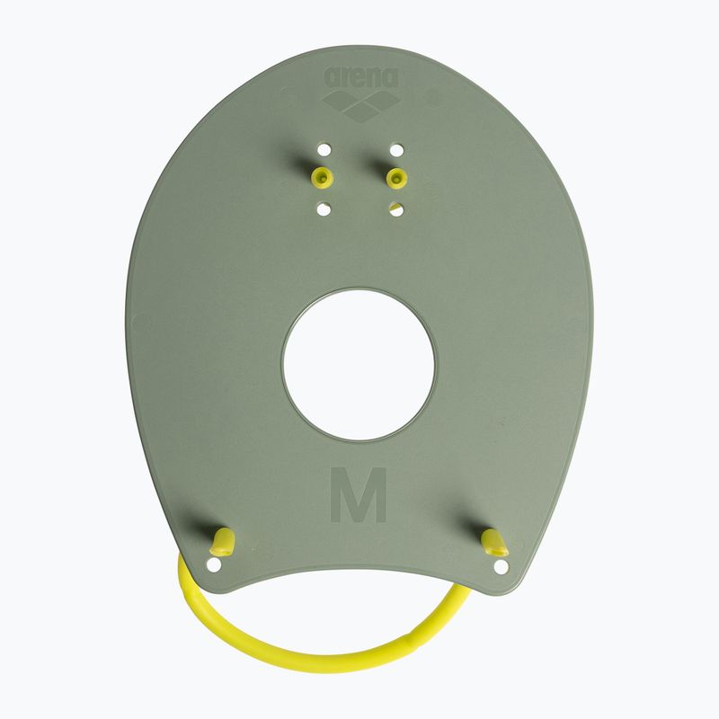 Vâslă de înot arena Elite Hand Paddle 2 sage/artic lime 3