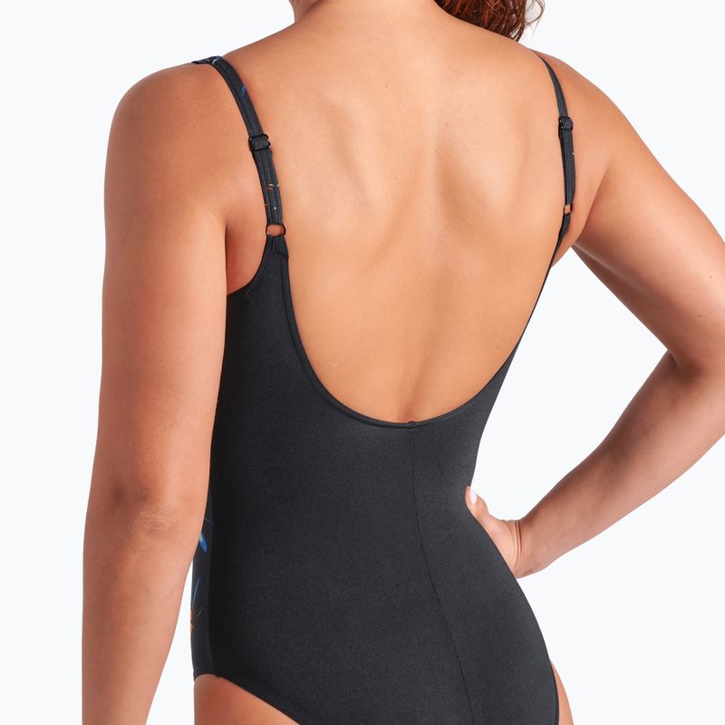 Costum de baie dintr-o piesă pentru femei arena Abyss U Back multi black/black 9