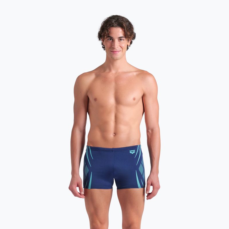 Boxeri de înot pentru copii  arena Poseidonia Swim Short navy/water 4