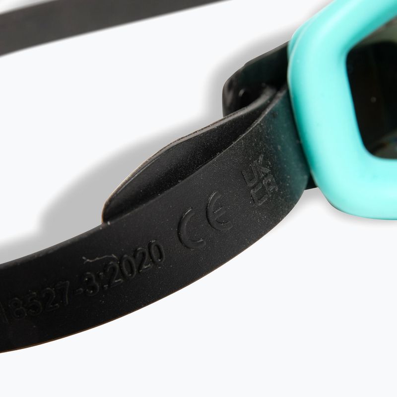 Ochelari de înot arena Zoom X-Fit Mirror turquoise/water/black 7