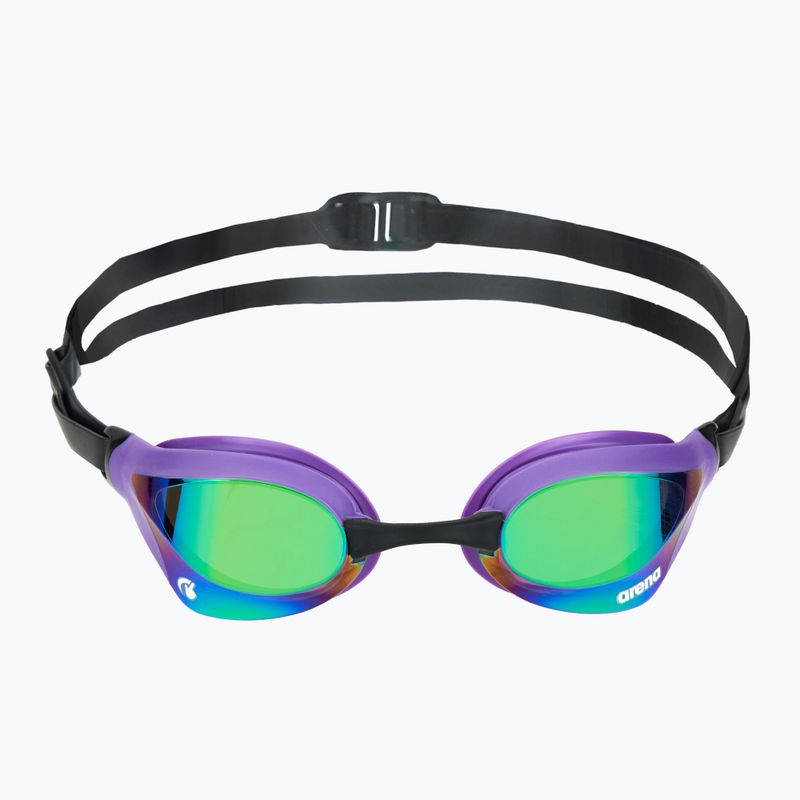 Ochelari de înot arena Cobra Swipe Mirror emerald/plum/black 2