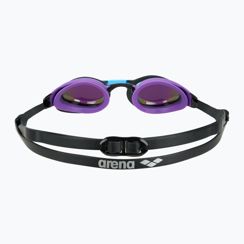Ochelari de înot arena Cobra Swipe Mirror emerald/plum/black 4