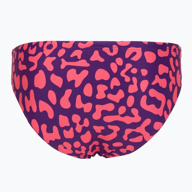 Slip de înot pentru bărbați arena Printed Swim Briefs fuchsia multi 2