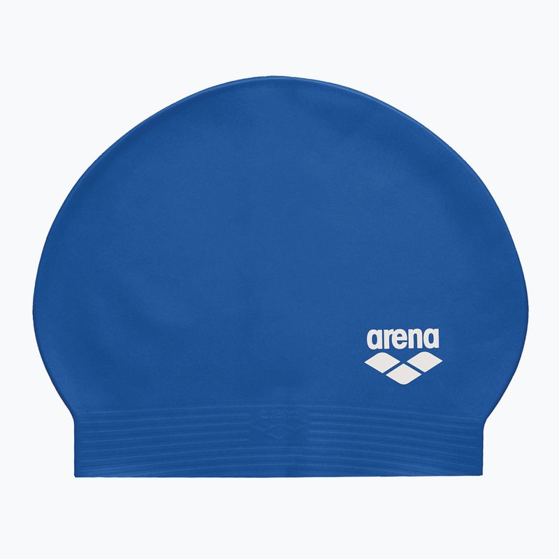 Cască de înot arena Soft Latex II royal/white
