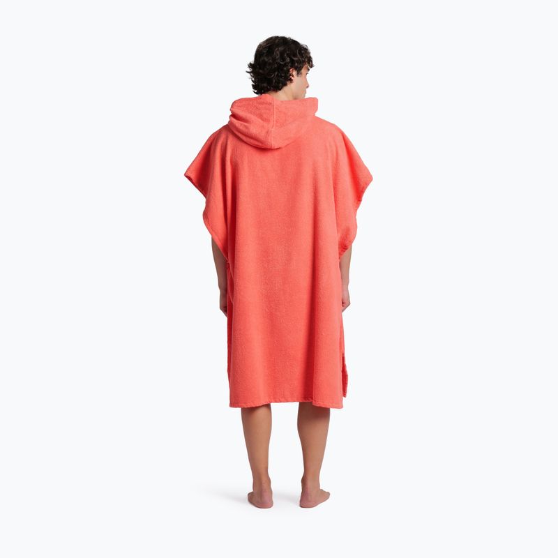 Poncho arena Cotton Poncho calypso coral/white 7