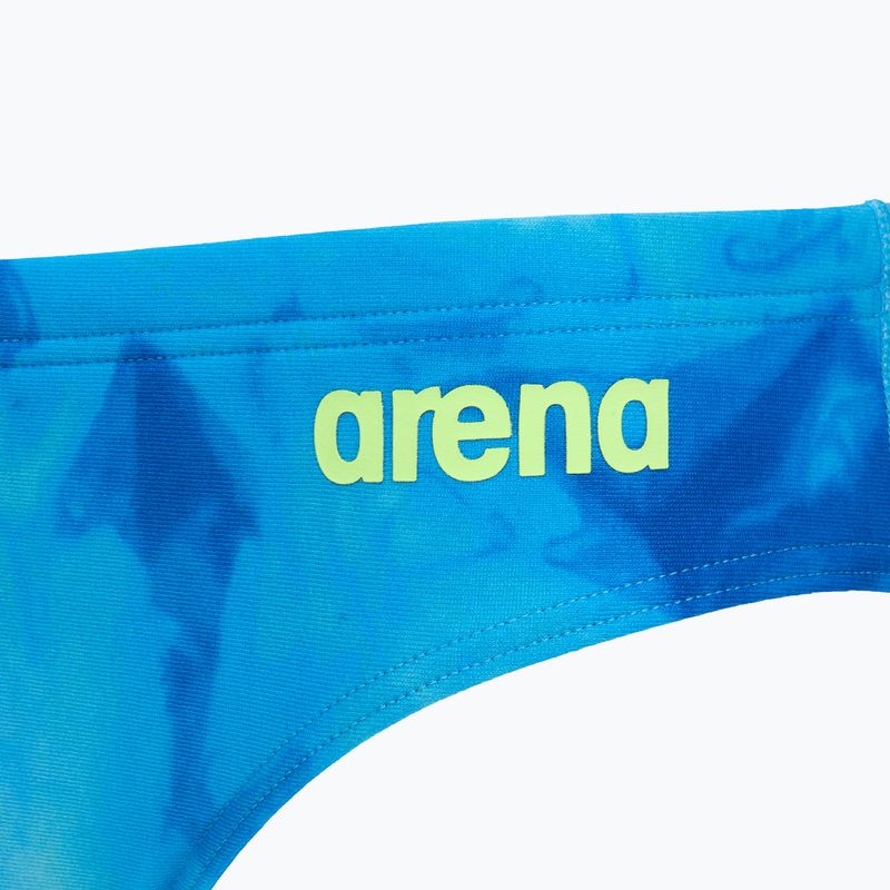 Bărbați arena Tie-Dye chiloți de înot Allover albastru multi 3