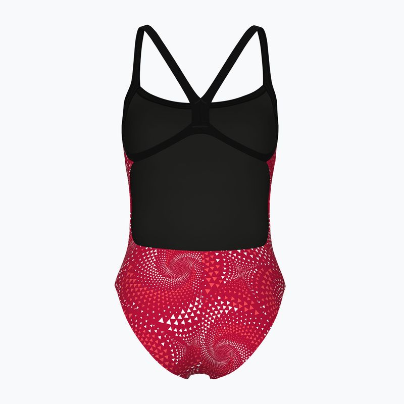 Costum de baie întreg pentru femei arena Fireflow Challenge Back black/team red 2