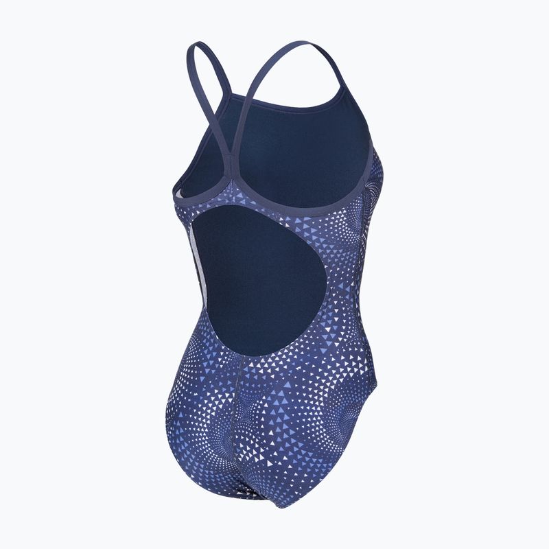 Costum de baie întreg pentru femei arena Fireflow Lightdrop Back navy/team navy 4