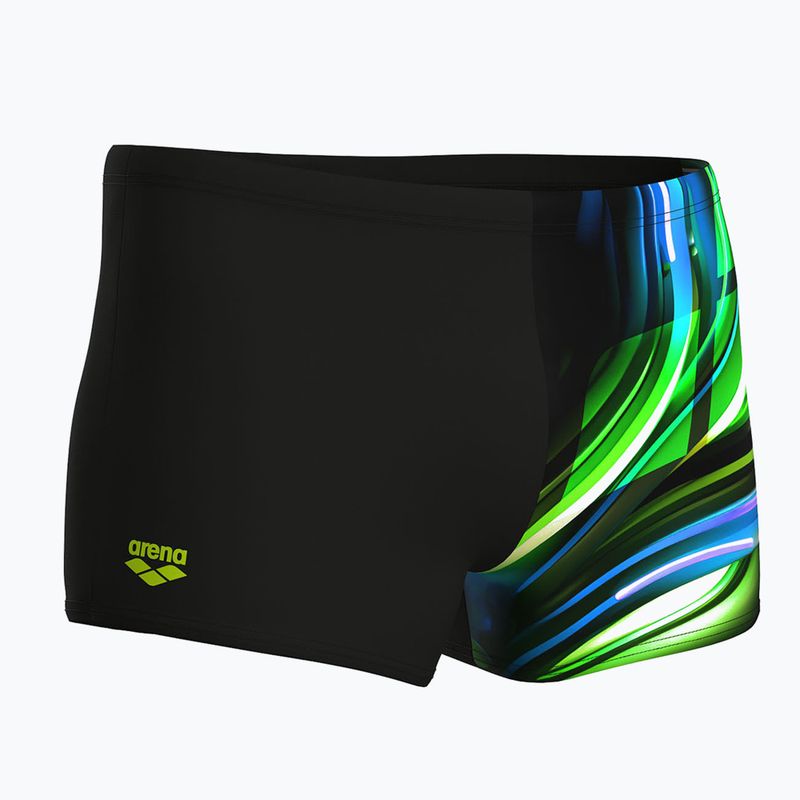 Boxeri de înot pentru bărbați arena Bloom Swim Short multi black/black 4