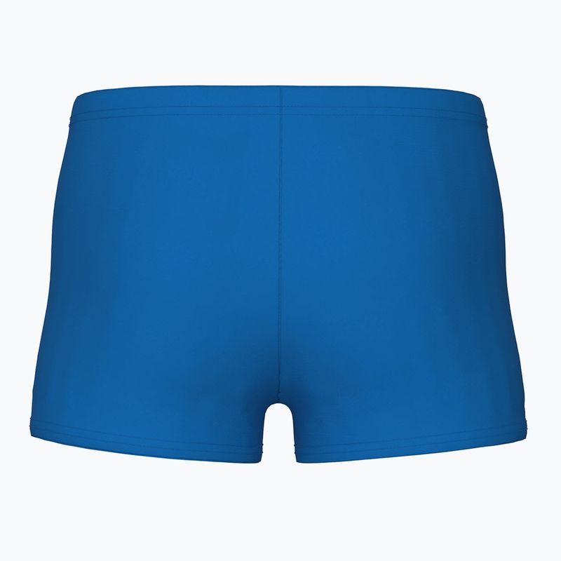 Boxeri de înot pentru copii arena Logo Swim Short blue river/white 2