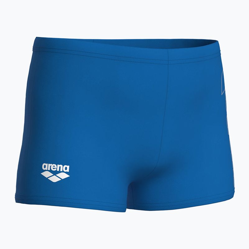 Boxeri de înot pentru copii arena Logo Swim Short blue river/white 4
