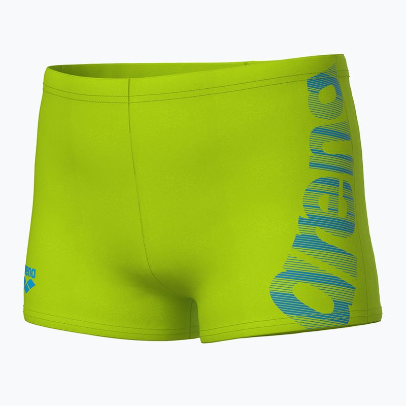 Boxeri de înot pentru copii arena Graphic Swim Short artic lime 3