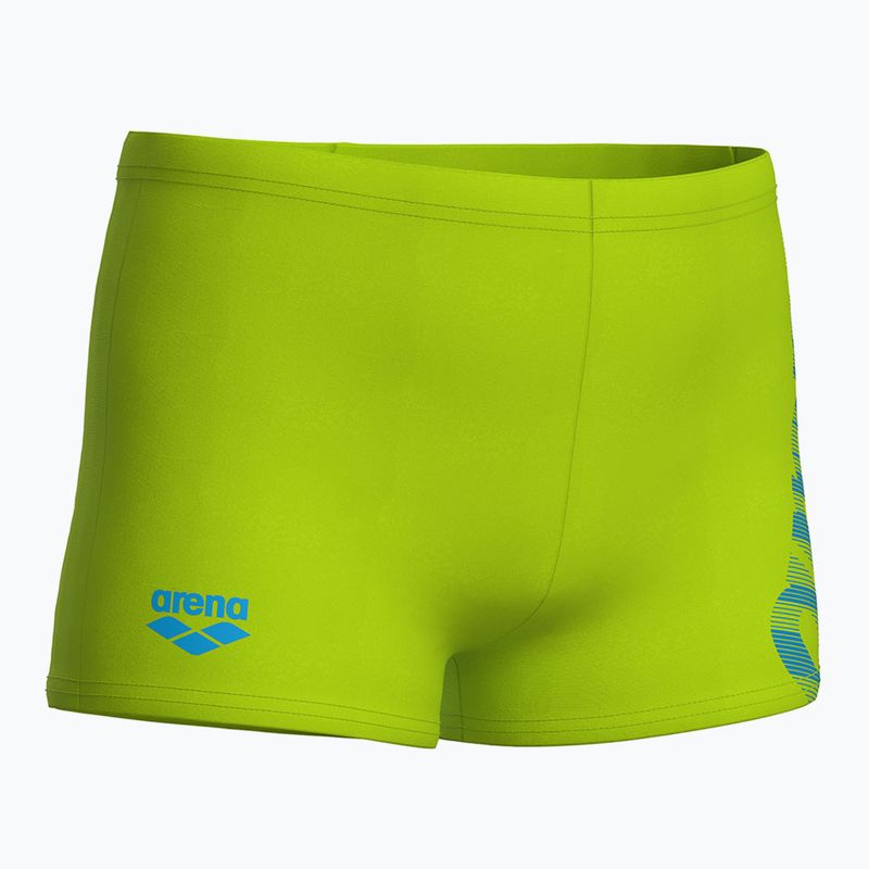 Boxeri de înot pentru copii arena Graphic Swim Short artic lime 4