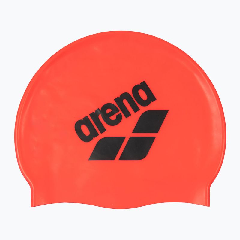Cască de înot arena Big Logo bright coral/asphalt