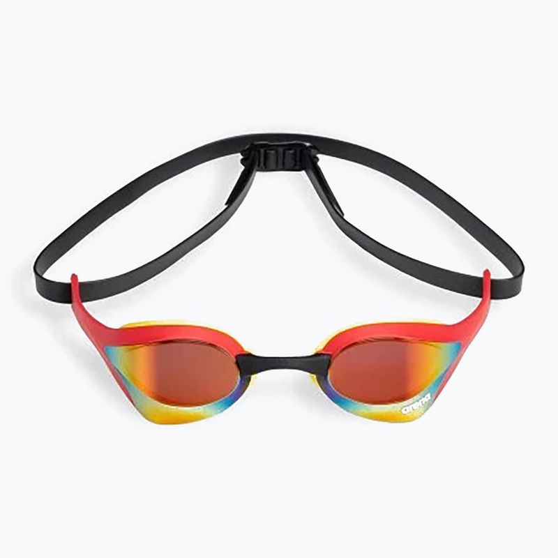 Ochelari de înot arena Cobra Ultra Swipe Mirror gold/red 2
