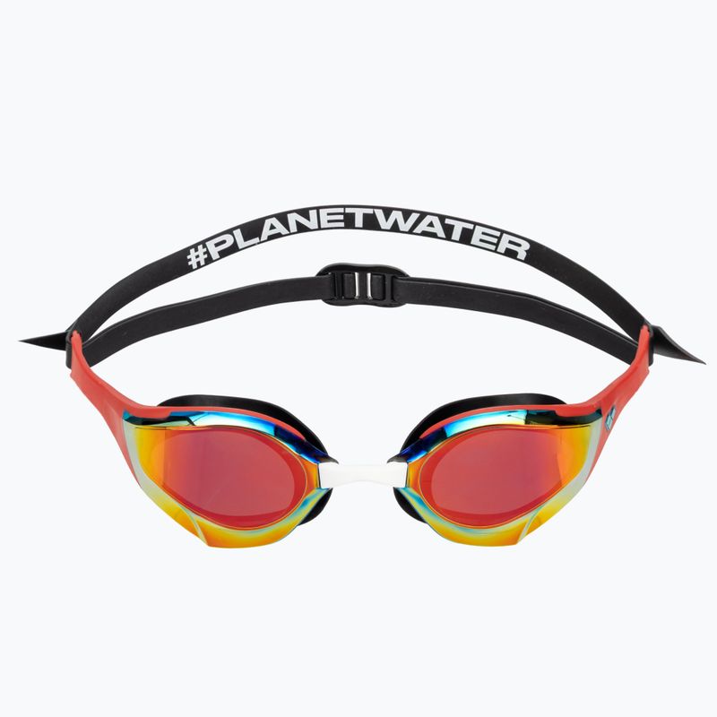 Ochelari de înot arena Cobra Edge Swipe Mirror gold/red 2