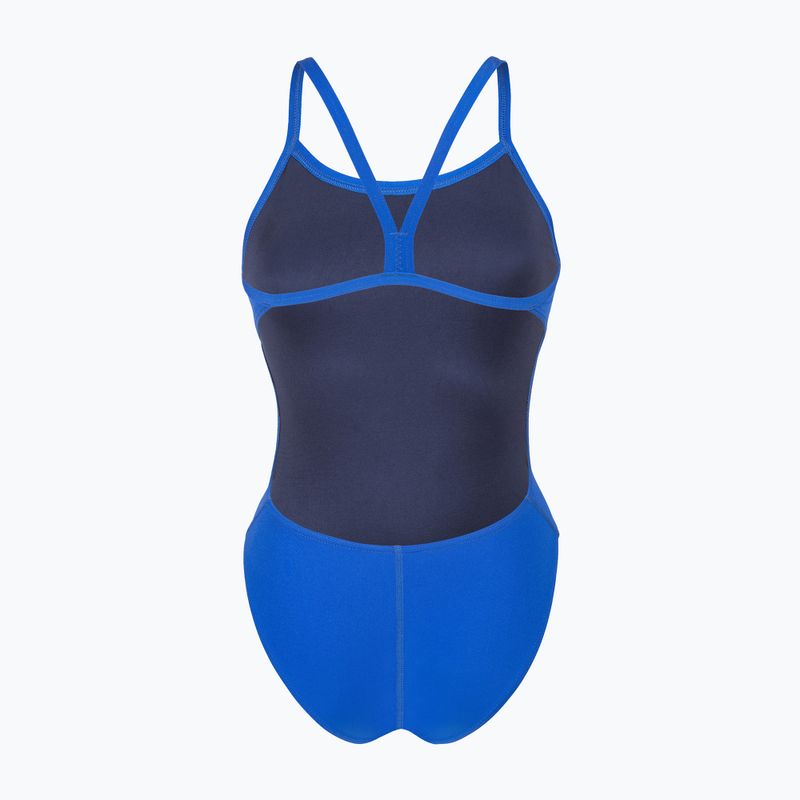 Costum de baie întreg pentru femei arena Team Swimsuit Challenge Solid neon blue/team orange 2
