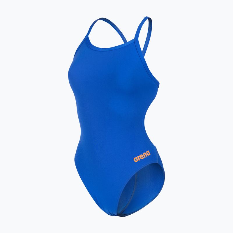 Costum de baie întreg pentru femei arena Team Swimsuit Challenge Solid neon blue/team orange 3