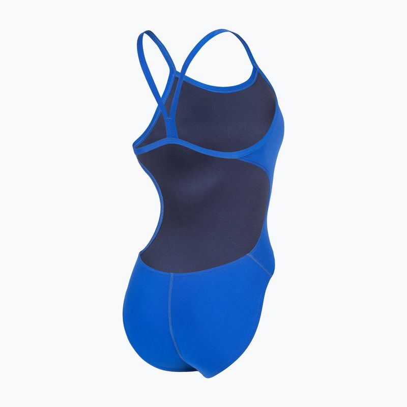 Costum de baie întreg pentru femei arena Team Swimsuit Challenge Solid neon blue/team orange 4