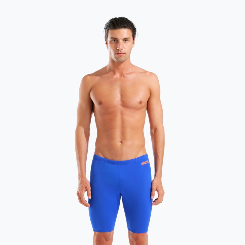 Jammer-uri de înot pentru bărbați arena Team Swim Jammer Solid neon blue/team orange 5