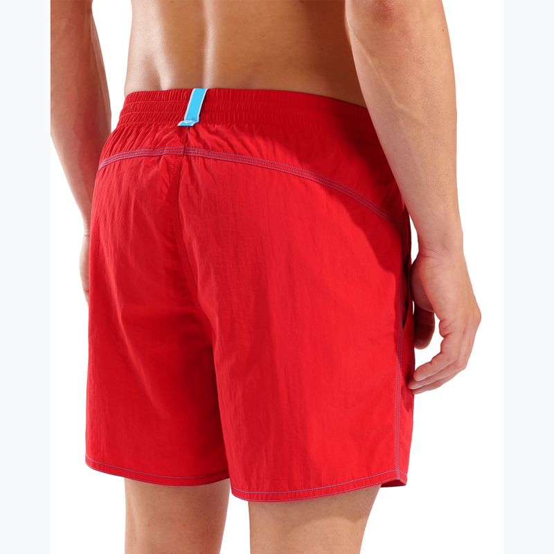 Pantaloni scurți de baie pentru bărbați arena Bywayx R red/turquoise 9