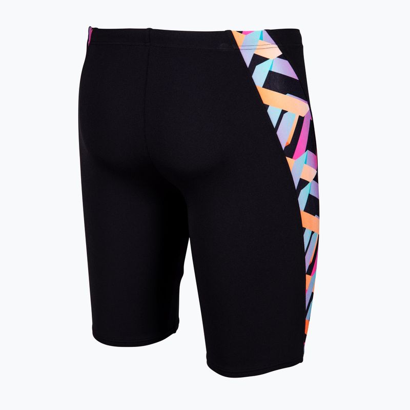Jammer-uri de înot pentru bărbați arena Texture Swim black/black multi 4