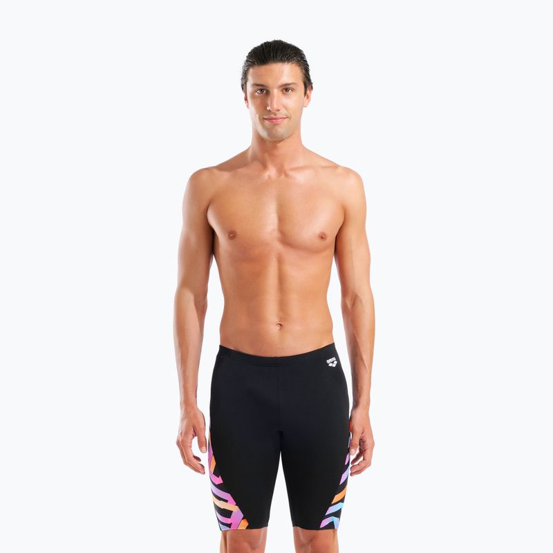 Jammer-uri de înot pentru bărbați arena Texture Swim black/black multi 5