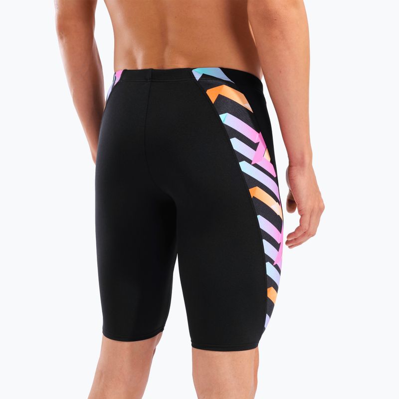 Jammer-uri de înot pentru bărbați arena Texture Swim black/black multi 9