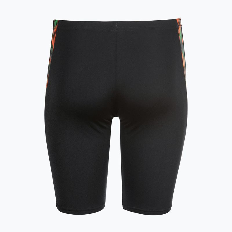 Jammere de înot pentru copii arena Print Swim black/orange multi 2
