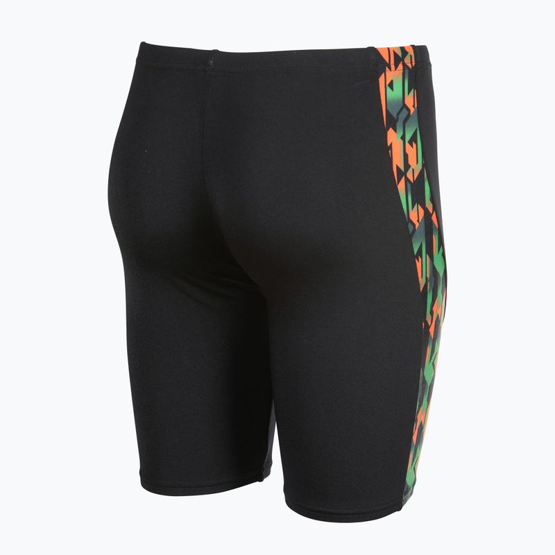 Jammere de înot pentru copii arena Print Swim black/orange multi 4