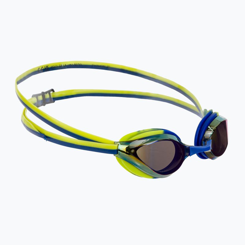 Ochelari de înot pentru copii arena Python Mirror Jr blue/blue/lime