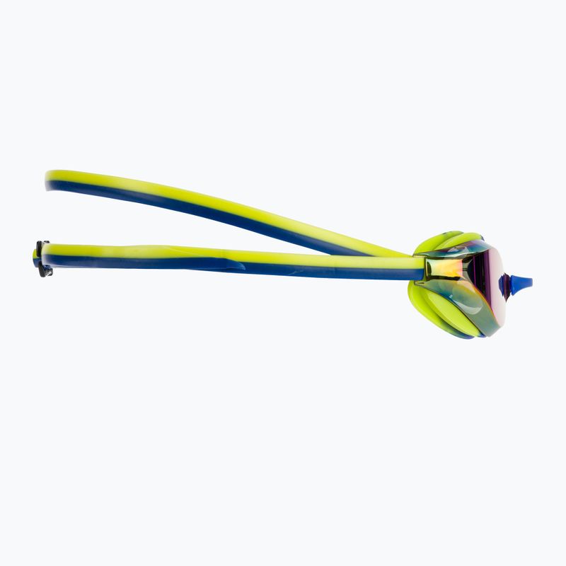 Ochelari de înot pentru copii arena Python Mirror Jr blue/blue/lime 3