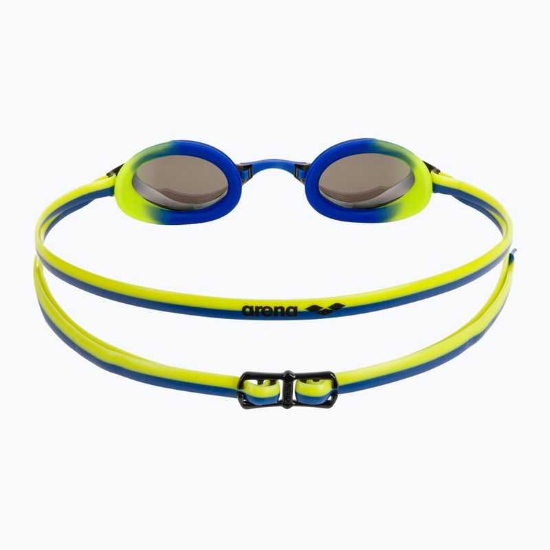 Ochelari de înot pentru copii arena Python Mirror Jr blue/blue/lime 4